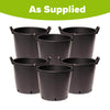 Heavy Duty 30L pots x6